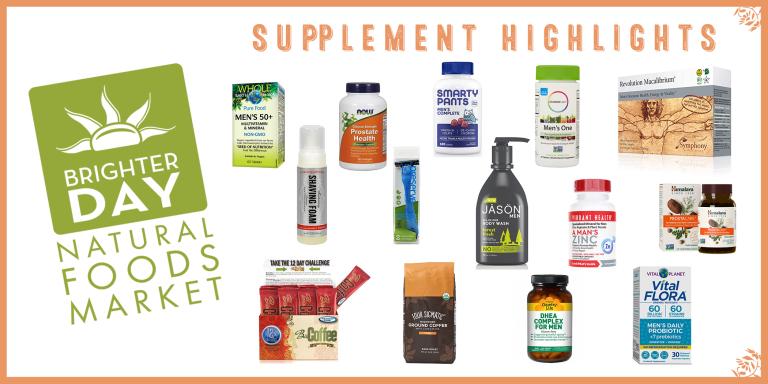 June Supplement Highlights, mens supplements